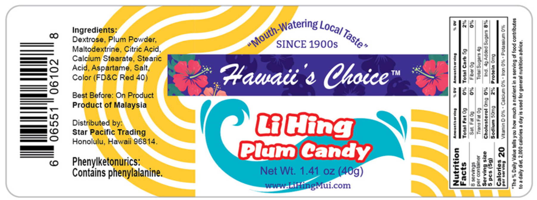 Li Hing Candy